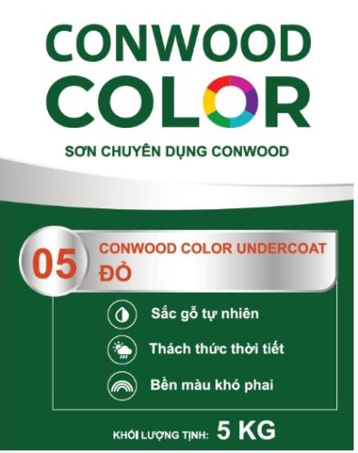 CONWOOD COLOR UNDERCOAT 05 ĐỎ 5KG