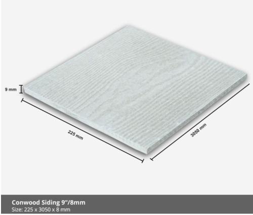 Conwood Siding 9″/8mm