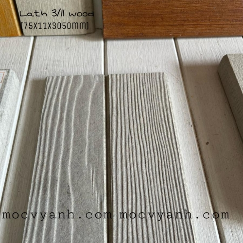 Conwood lath 3″cut/11mm ( vân gỗ)