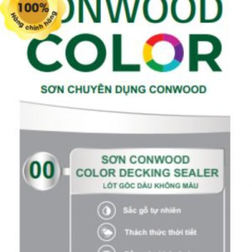 CONWOOD COLOR CLEARCOAT 00 PHỦ KHÔNG MÀU 5KG